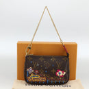 LOUIS VUITTON Monogram Vivienne Mini Pochette Accessoires M81637 Auth 167034SM-23