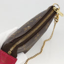 LOUIS VUITTON Monogram Vivienne Mini Pochette Accessoires M81637 Auth 167034SM-6