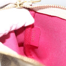 LOUIS VUITTON Azur Vivienne Mini Pochette Accessoires N60487 LV Auth 167035SM-21