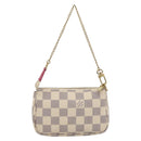 LOUIS VUITTON Azur Vivienne Mini Pochette Accessoires N60487 LV Auth 167035SM-3