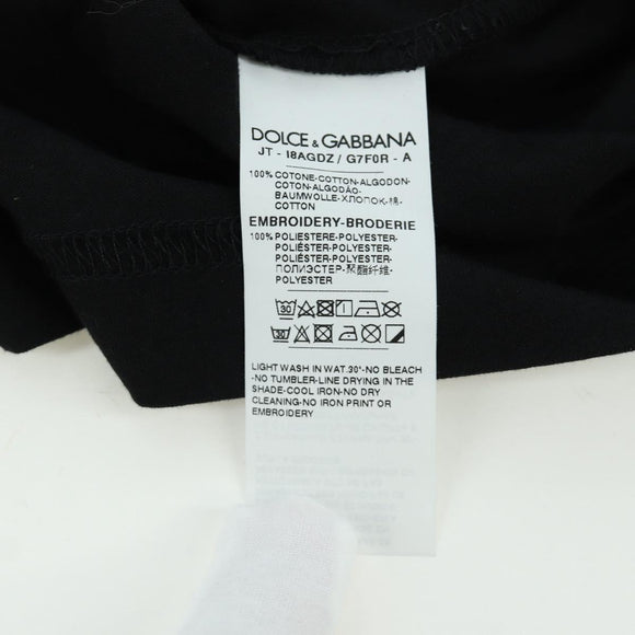 DOLCE&GABBANA D&G x Jujutsu Kaisen Panda T Shirt Cotton Black Auth 167054SM