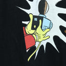 GUCCI GUCCIxDisney Donald Short Sleeved T Shirt Cotton Black Auth 167055M-7