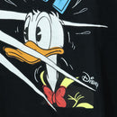 GUCCI GUCCIxDisney Donald Short Sleeved T Shirt Cotton Black Auth 167055M-8