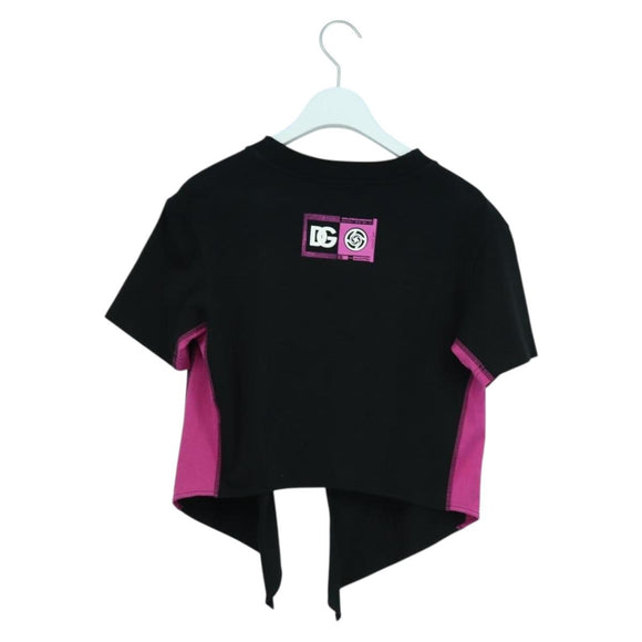 DOLCE&GABBANA D&G x Jujutsu Kaisen Cut And Sew T Shirt Cotton Black Auth 167057M