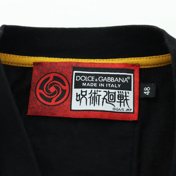 DOLCE&GABBANA D&G x Jujutsu Kaisen Panda T Shirt Cotton Black Auth 167061SM