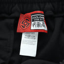 DOLCE&GABBANA D&G x Jujutsu Kaisen Jogger Pants Cotton Black Auth 167062SAM-13