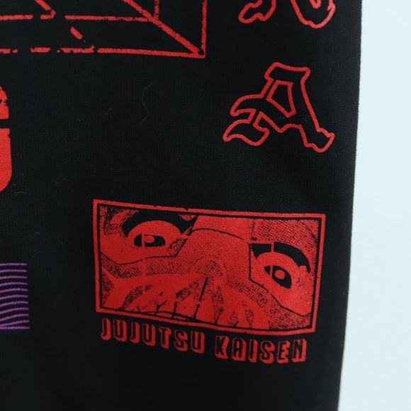 DOLCE&GABBANA D&G × Jujutsu Kaisen T Shirt Cotton Black Auth 167064SM