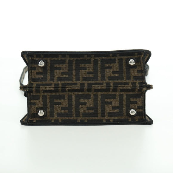 FENDI x FRGMT x POKÉMON Zucca Peek A Boo Dratini Bag 2way Brown Auth 167065SM