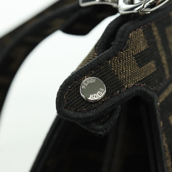 FENDI x FRGMT x POKÉMON Zucca Peek A Boo Dratini Bag 2way Brown Auth 167065SM