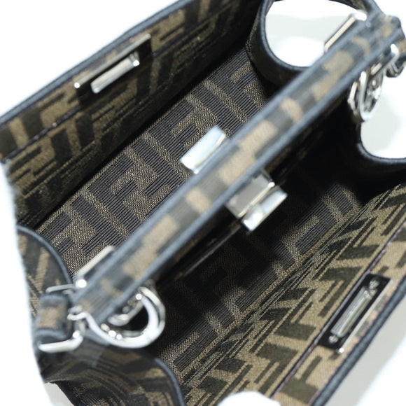 FENDI x FRGMT x POKÉMON Zucca Peek A Boo Dratini Bag 2way Brown Auth 167065SM