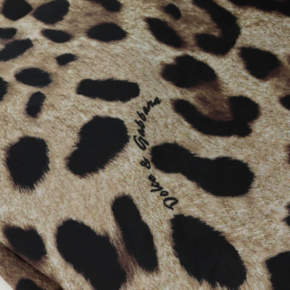 DOLCE&GABBANA D&G x Jujutsu Kaisen Leopard Pattern Eco Panda Nylon Auth 167066SM