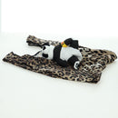 DOLCE&GABBANA D&G x Jujutsu Kaisen Leopard Pattern Eco Panda Black Auth 167068SM-17