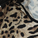 DOLCE&GABBANA D&G x Jujutsu Kaisen Leopard Pattern Eco Panda Black Auth 167068SM-18