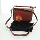 LOEWE × Ghibli Howl's Moving Castle Puzzle Small Calcifer Leather 2way 167069SM-27