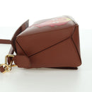 LOEWE × Ghibli Howl's Moving Castle Puzzle Small Calcifer Leather 2way 167069SM-4