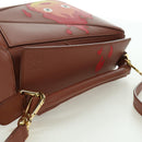 LOEWE × Ghibli Howl's Moving Castle Puzzle Small Calcifer Leather 2way 167069SM-6