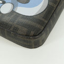 FENDI Zucca Canvas Miniryu FENDI x FRGMT x POKÉMON Bag Black Brown Auth 167070SM-15