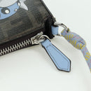 FENDI Zucca Canvas Miniryu FENDI x FRGMT x POKÉMON Bag Black Brown Auth 167070SM-21