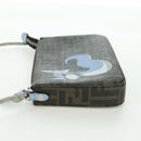 FENDI Zucca Canvas Miniryu FENDI x FRGMT x POKÉMON Bag Black Brown Auth 167070SM-3