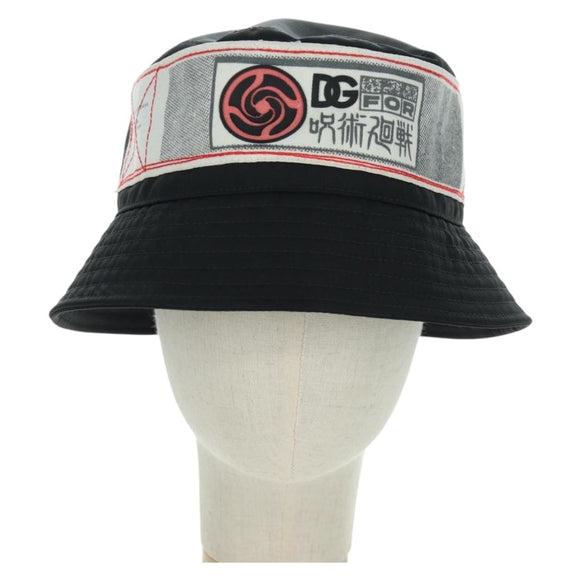 DOLCE&GABBANA D&G x Jujutsu Kaisen Hat Nylon Black Auth 167072SM
