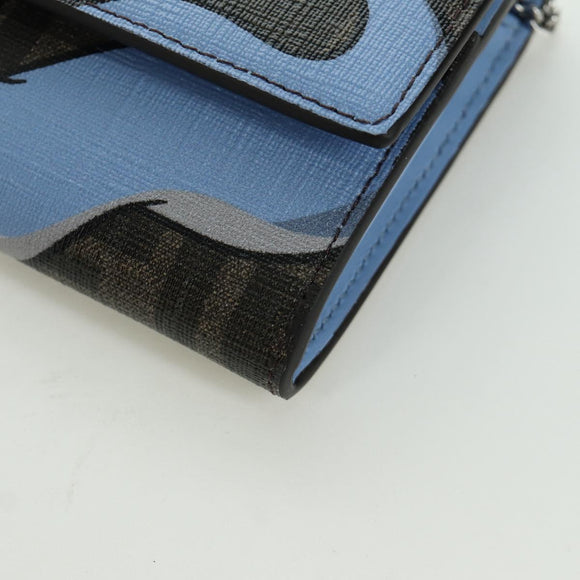 FENDI x FRGMT x POKÉMON Zucca Canvas Schulterportemonnaie Mini Ryu Auth 167075SM