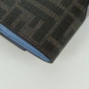 FENDI x FRGMT x POKÉMON Zucca Canvas Schulterportemonnaie Mini Ryu Auth 167075SM-17