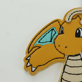 FENDI FENDI x FRGMT x POKÉMON Dragonite Charm Leather Yellow Auth 167076SM - 0