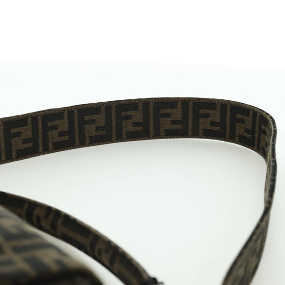 FENDI Zucca Canvas Dragonfly FRGMT POKÉMON Mamma Baguette Black Auth 167082SM