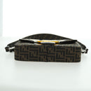 FENDI Zucca Canvas Dragonfly FRGMT POKÉMON Mamma Baguette Black Auth 167082SM-5