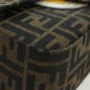 FENDI Zucca Canvas Dragonfly FRGMT POKÉMON Mamma Baguette Black Auth 167082SM-16