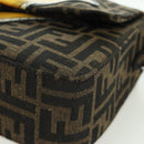 FENDI Zucca Canvas Dragonfly FRGMT POKÉMON Mamma Baguette Black Auth 167082SM-17