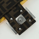 FENDI Zucca Canvas Dragonfly FRGMT POKÉMON Mamma Baguette Black Auth 167082SM-9