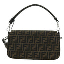 FENDI Zucca Canvas Dragonfly FRGMT POKÉMON Mamma Baguette Black Auth 167082SM-2