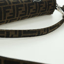 FENDI Zucca Canvas Dragonfly FRGMT POKÉMON Mamma Baguette Black Auth 167082SM-7