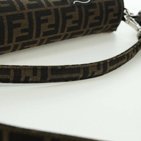 FENDI Zucca Canvas Dragonfly FRGMT POKÉMON Mamma Baguette Black Auth 167082SM