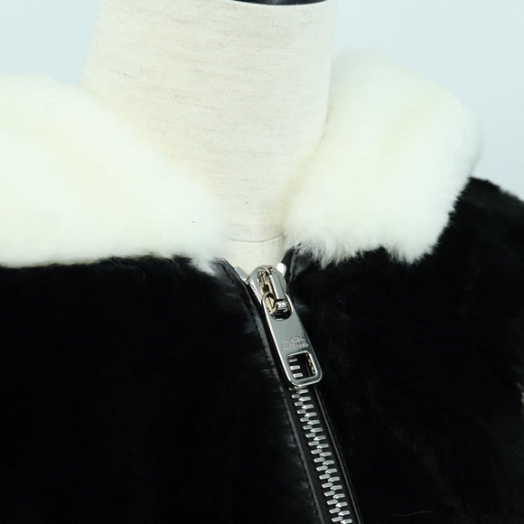 DOLCE&GABBANA D&G x Jujutsu Kaisen Fur Blouson Panda Jacket White Auth 167083SM
