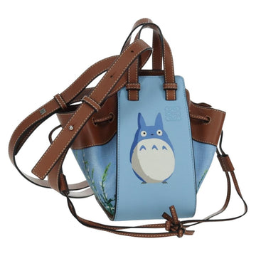 LOEWE × Ghibli My Neighbor Totoro Hammock Draw Sling Medium Totoro Auth 167089SM