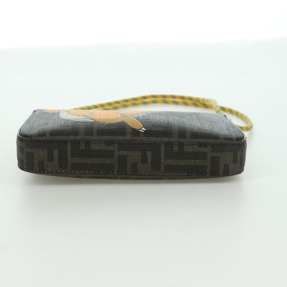 FENDI Zucca Canvas Dragonfly FENDI x FRGMT x POKÉMON Tasche Schwarz Auth 167090SM