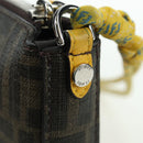 FENDI Zucca Canvas Dragonfly FENDI x FRGMT x POKÉMON Tasche Schwarz Auth 167090SM-9