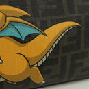 FENDI Zucca Canvas Dragonfly FENDI x FRGMT x POKÉMON Tasche Schwarz Auth 167090SM-20
