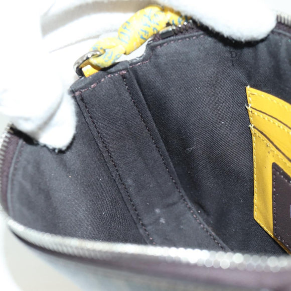 FENDI Zucca Canvas Dragonfly FENDI x FRGMT x POKÉMON Tasche Schwarz Auth 167090SM
