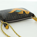 FENDI Zucca Canvas Dragonfly FENDI x FRGMT x POKÉMON Tasche Schwarz Auth 167090SM-6