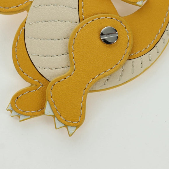 FENDI FENDI x FRGMT x POKÉMON Dragoran Charm Gelb Auth 167091SM