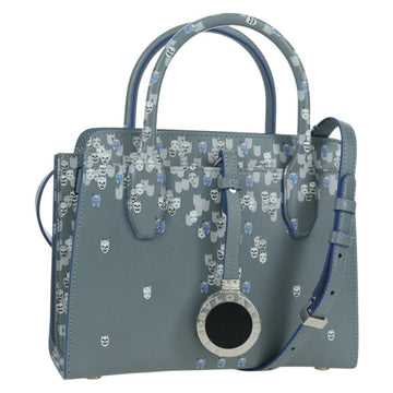 BVLGARI x JoJo's Bizarre Adventure Alba Killer Queen Leather 2way Auth 167094SM