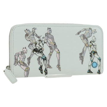 BVLGARI x JoJo's Bizarre Adventure Keeler Queen Wallet Leather Auth 167096SM