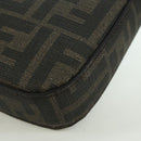 FENDI x FRGMT x POKÉMON Zucca Canvas Dragonfly Bag Black Brown Auth 167097SM-16