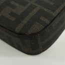 FENDI x FRGMT x POKÉMON Zucca Canvas Dragonfly Bag Black Brown Auth 167097SM-18