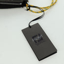 FENDI x FRGMT x POKÉMON Zucca Canvas Dragonfly Bag Black Brown Auth 167097SM-21