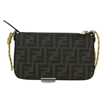 FENDI x FRGMT x POKÉMON Zucca Canvas Dragonfly Bag Black Brown Auth 167097SM - 0