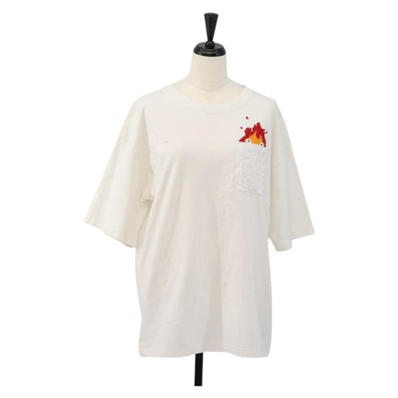 LOEWE LOEWE × Studio Ghibli Calcifer Howl's Moving Castle T-shirt Auth 167098M